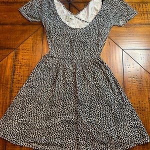 Leopard Print Jersey Dress from Urban Outfitters